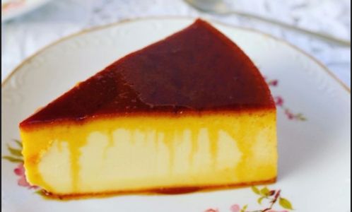 Rebanada de flan